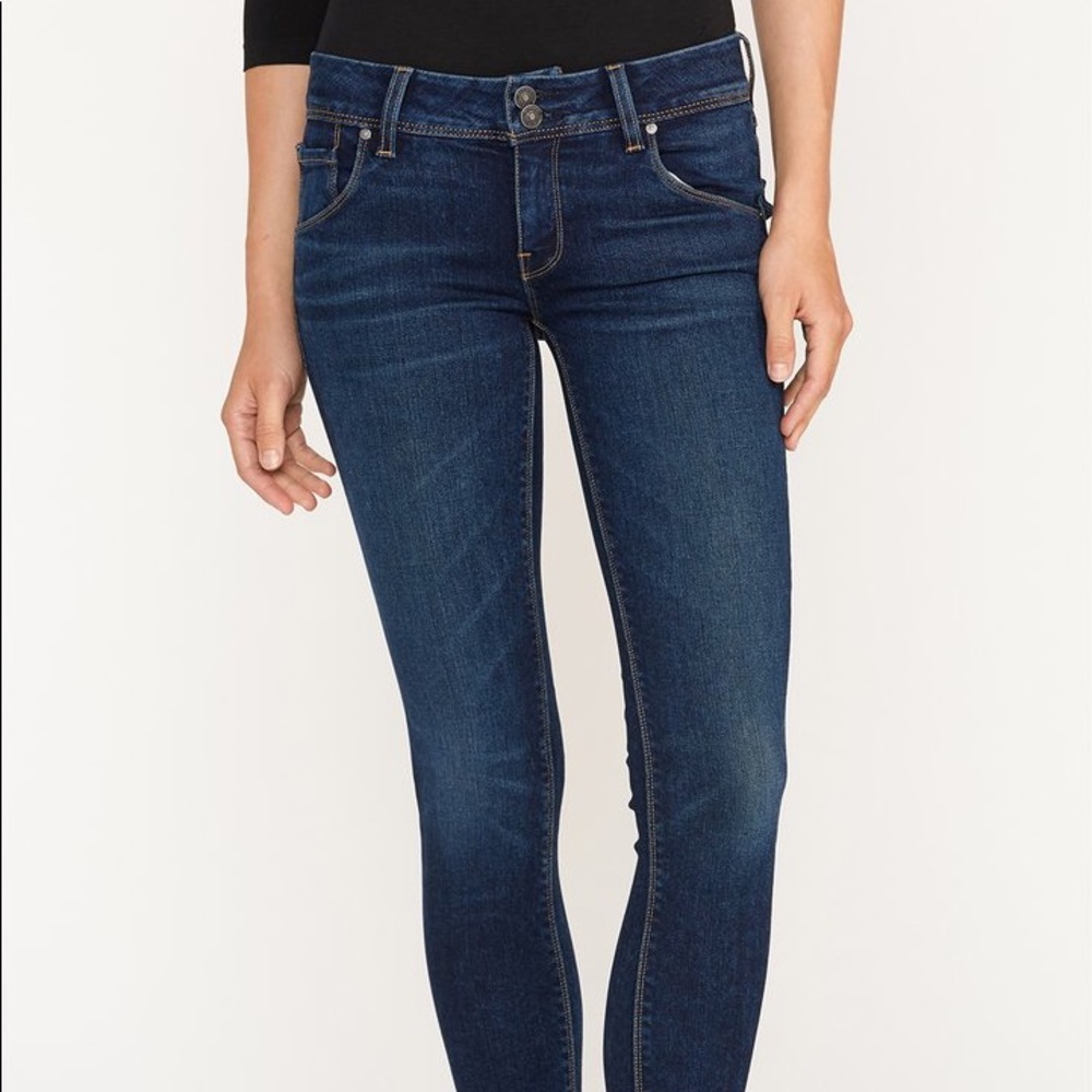 🇬🇧Hudson Midrise Collin Skinny Jeans Size 27